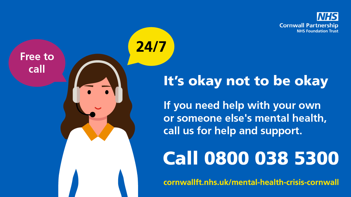 Mental Health Cornwall Helpline